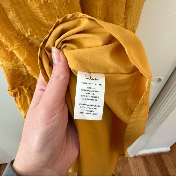 Lulus Yellow Floral Maxi Dress - Picture 10 of 12